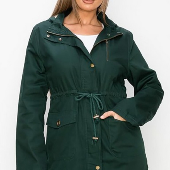GREEN IS GOOD❣️NEW Hunter Green Women's Winter Jacket - Picture 6 of 6